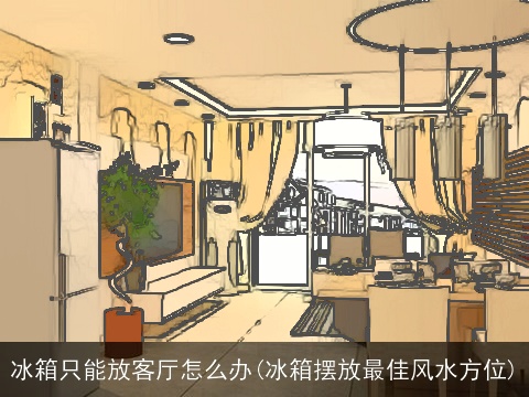 冰箱只能放客厅怎么办(冰箱摆放最佳风水方位)