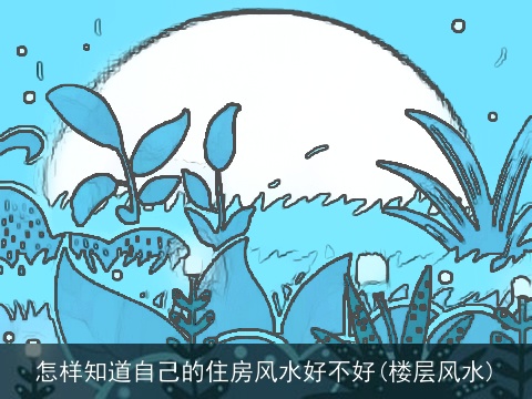 怎样知道自己的住房风水好不好(楼层风水)