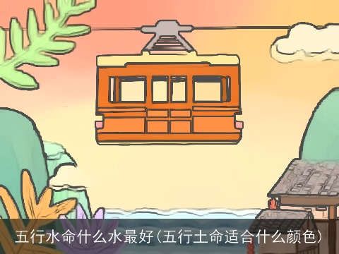 五行水命什么水最好(五行土命适合什么颜色)