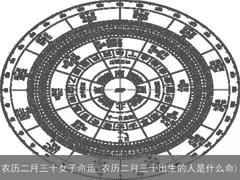 农历二月三十女子命运(农历二月三十出生的人是什么命)