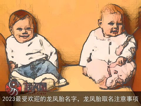 2023最受欢迎的龙凤胎名字，龙凤胎取名注意事项