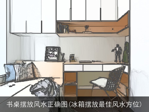 书桌摆放风水正确图(冰箱摆放最佳风水方位)