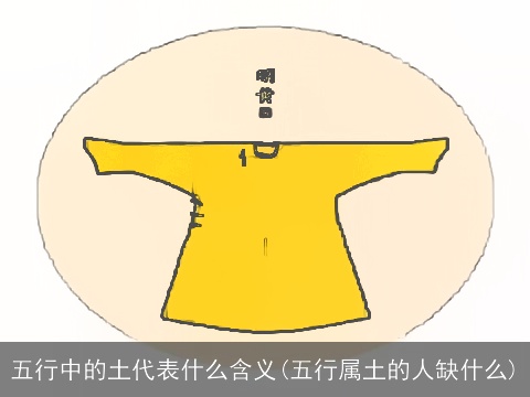 五行中的土代表什么含义(五行属土的人缺什么)
