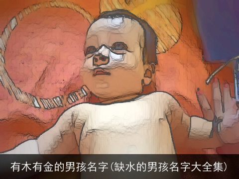 有木有金的男孩名字(缺水的男孩名字大全集)