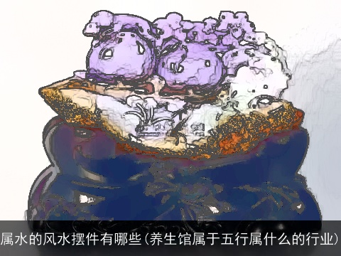 属水的风水摆件有哪些(养生馆属于五行属什么的行业)