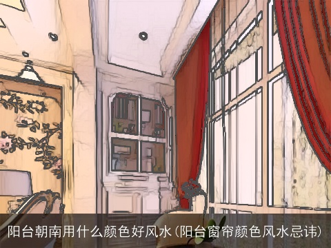 阳台朝南用什么颜色好风水(阳台窗帘颜色风水忌讳)