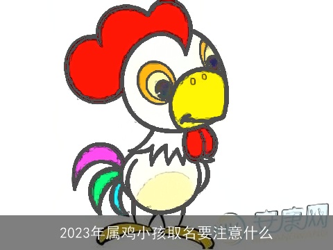2023年属鸡小孩取名要注意什么