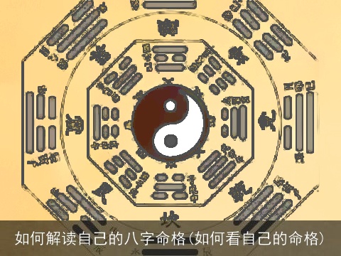 如何解读自己的八字命格(如何看自己的命格)