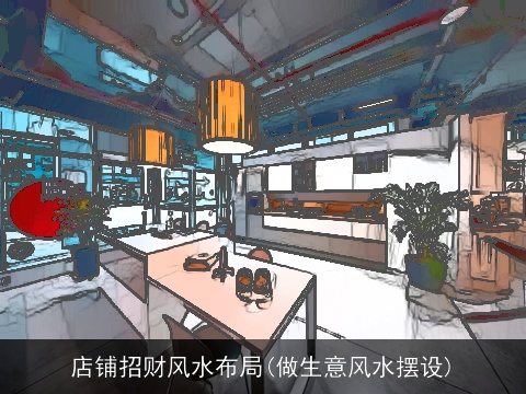 店铺招财风水布局(做生意风水摆设)