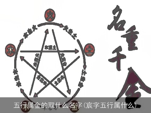 五行属金的取什么名字(宸字五行属什么)