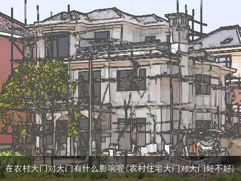 在农村大门对大门有什么影响呢(农村住宅大门对大门好不好)