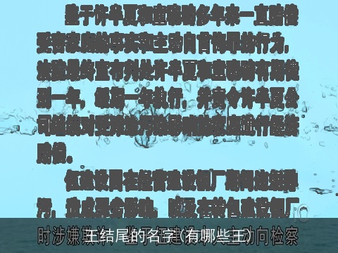 王结尾的名字(有哪些王)