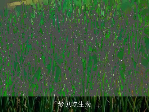梦见吃生葱