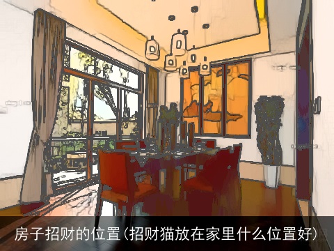 房子招财的位置(招财猫放在家里什么位置好)