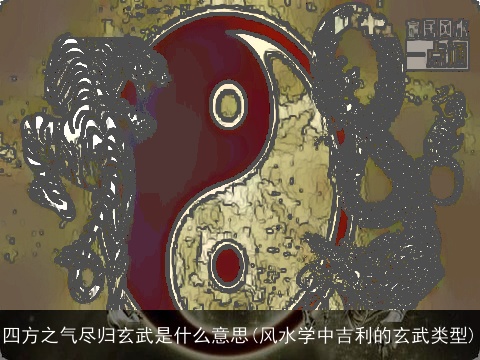 四方之气尽归玄武是什么意思(风水学中吉利的玄武类型)