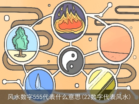 风水数字555代表什么意思(22数字代表风水)