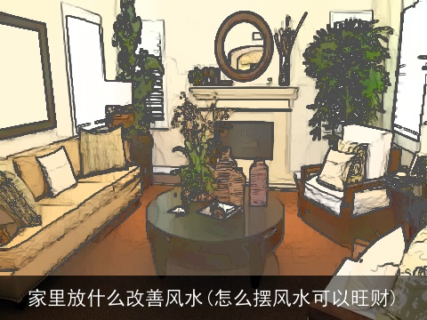 家里放什么改善风水(怎么摆风水可以旺财)