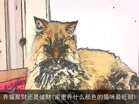 养猫聚财还是破财(家里养什么颜色的猫咪最旺财)