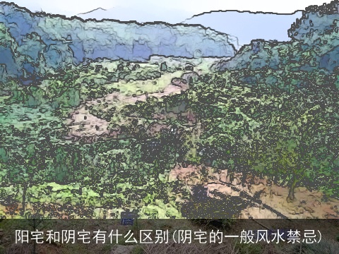 阳宅和阴宅有什么区别(阴宅的一般风水禁忌)