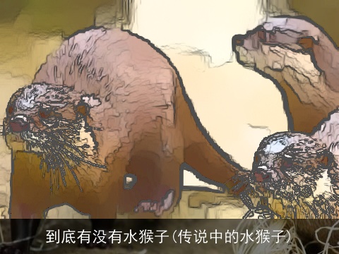 到底有没有水猴子(传说中的水猴子)