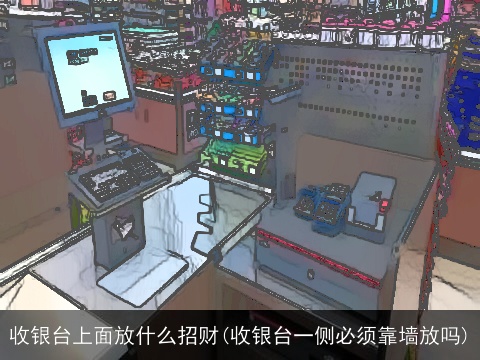 收银台上面放什么招财(收银台一侧必须靠墙放吗)