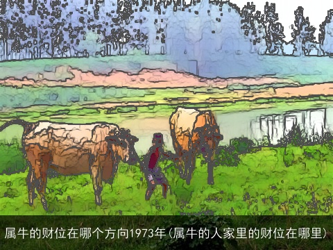 属牛的财位在哪个方向1973年(属牛的人家里的财位在哪里)