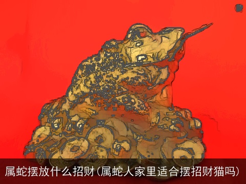 属蛇摆放什么招财(属蛇人家里适合摆招财猫吗)
