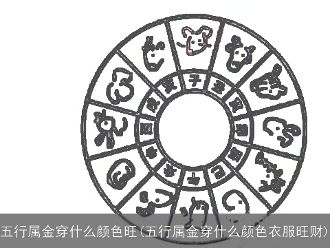 五行属金穿什么颜色旺(五行属金穿什么颜色衣服旺财)