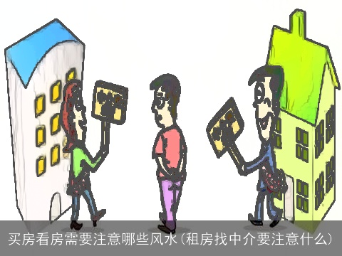 买房看房需要注意哪些风水(租房找中介要注意什么)