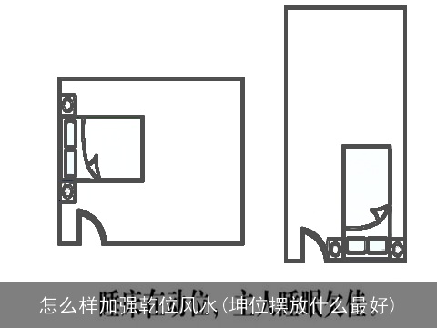 怎么样加强乾位风水(坤位摆放什么最好)