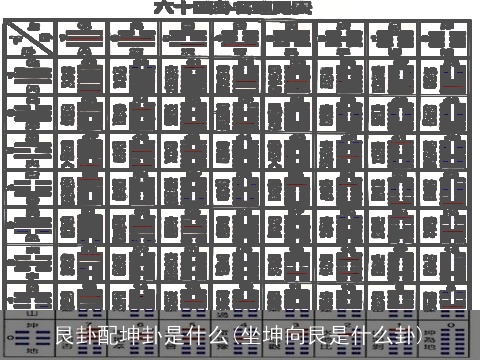 艮卦配坤卦是什么(坐坤向艮是什么卦)