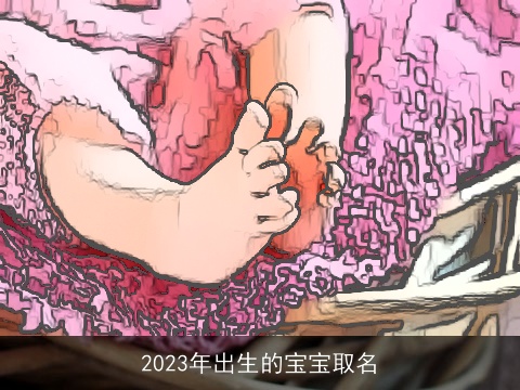 2023年出生的宝宝取名
