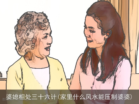 婆媳相处三十六计(家里什么风水能压制婆婆)