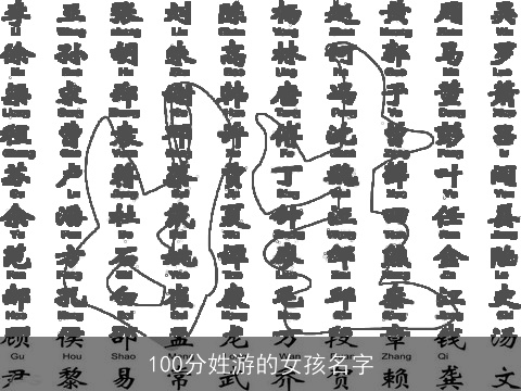 100分姓游的女孩名字