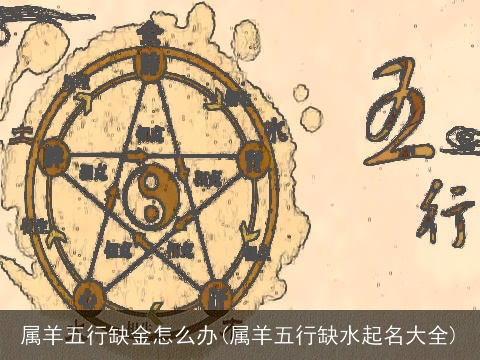 属羊五行缺金怎么办(属羊五行缺水起名大全)