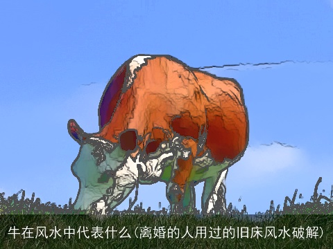 牛在风水中代表什么(离婚的人用过的旧床风水破解)