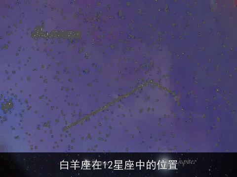 白羊座在12星座中的位置