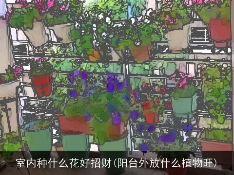 室内种什么花好招财(阳台外放什么植物旺)