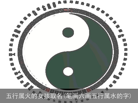 五行属火的女孩取名(笔画六画五行属水的字)