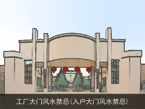 工厂大门风水禁忌(入户大门风水禁忌)