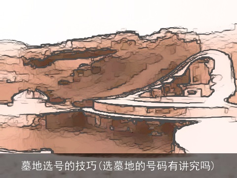 墓地选号的技巧(选墓地的号码有讲究吗)