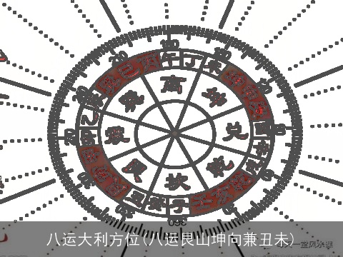 八运大利方位(八运艮山坤向兼丑未)