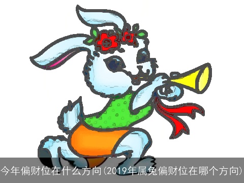 今年偏财位在什么方向(2019年属兔偏财位在哪个方向)