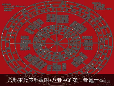 八卦雷代表卦象叫(八卦中的第一卦是什么)