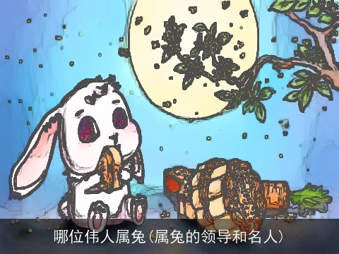 哪位伟人属兔(属兔的领导和名人)