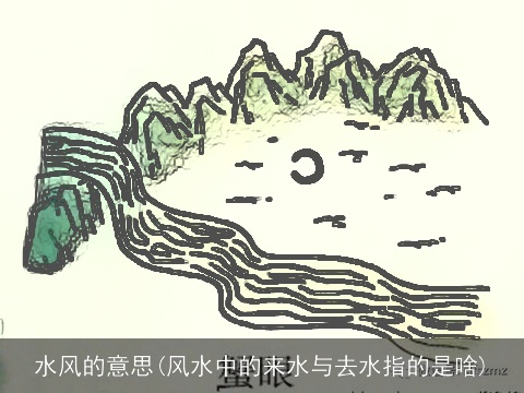 水风的意思(风水中的来水与去水指的是啥)
