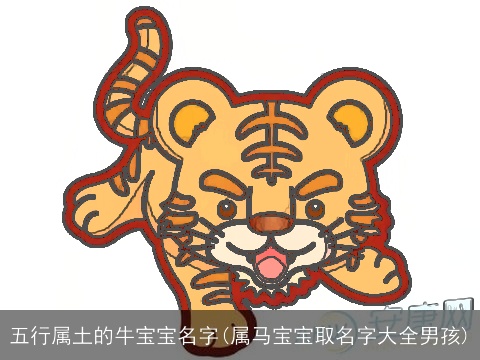 五行属土的牛宝宝名字(属马宝宝取名字大全男孩)