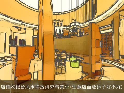 店铺收银台风水摆放讲究与禁忌(生意店面放镜子好不好)