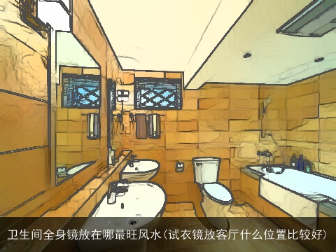 卫生间全身镜放在哪最旺风水(试衣镜放客厅什么位置比较好)