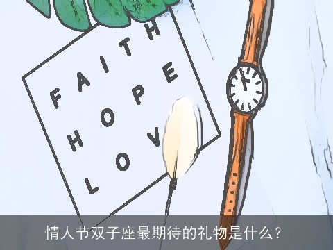 情人节双子座最期待的礼物是什么？